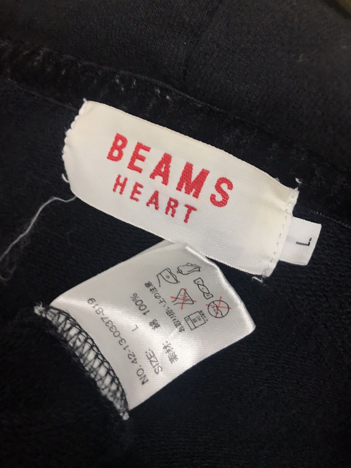 Beams Plus × Japanese Brand Japanese Beams Heart Zip Hoodie Size US L / EU 52-54 / 3 - 8 Thumbnail