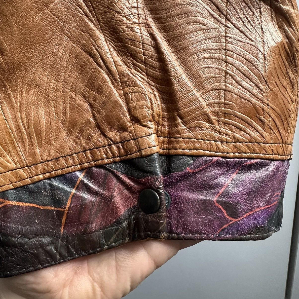 Vintage Vintage 80s Leather Vests Jacket Size US M / EU 48-50 / 2 - 8 Thumbnail
