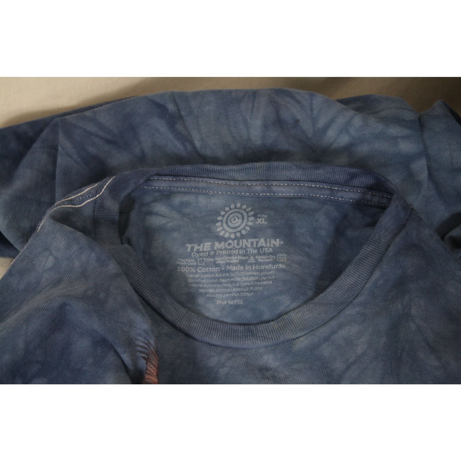 The Mountain The Mountain Bald Eagle Tie Dye Acid Wash Nature Tee Shirt Size US XXL / EU 58 / 5 - 4 Thumbnail