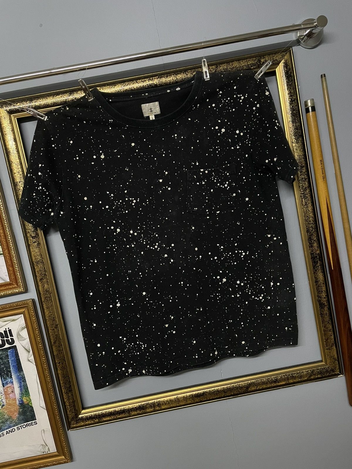 Takeo Kikuchi Vintage 1990s Japan Designer Takeo Kikuchi Iconic Splash Tee Size US M / EU 48-50 / 2 - 2 Thumbnail