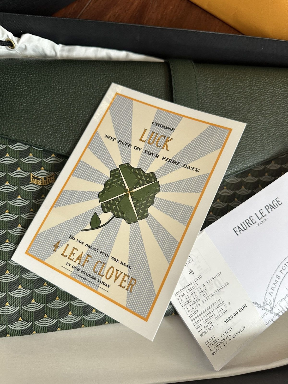 Faure Le Page Faure Le Page Paris Express Envelope Bag Size ONE SIZE - 7 Thumbnail