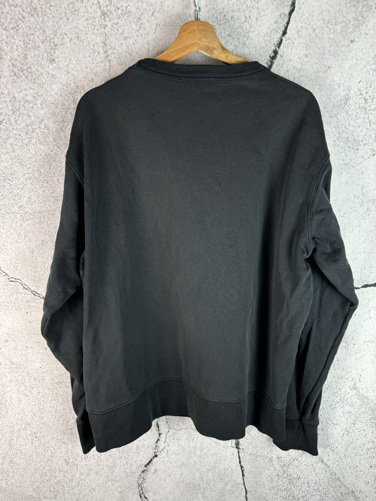 Acne Studios Vintage Acne Studios Flint Face Distressed sweatshirt Size US XL / EU 56 / 4 - 2 Thumbnail