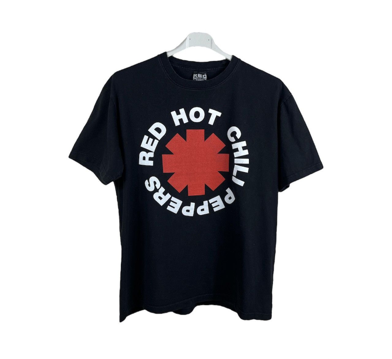 Image of Band Tees x Rock T Shirt Vintage Red Hot Chili Peppers Rhcp Tee Reo Rock Of T-Shirts in Black (Size