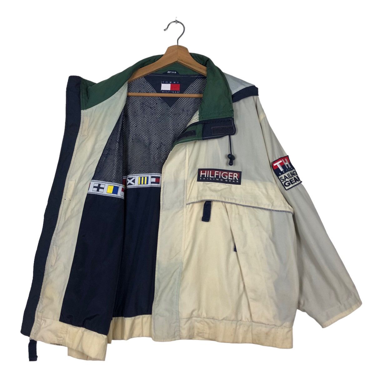 Japanese Brand 🔥90’s Vintage Tommy Hilfiger Sailing Gear Anorak Jacket Size US L / EU 52-54 / 3 - 10 Thumbnail