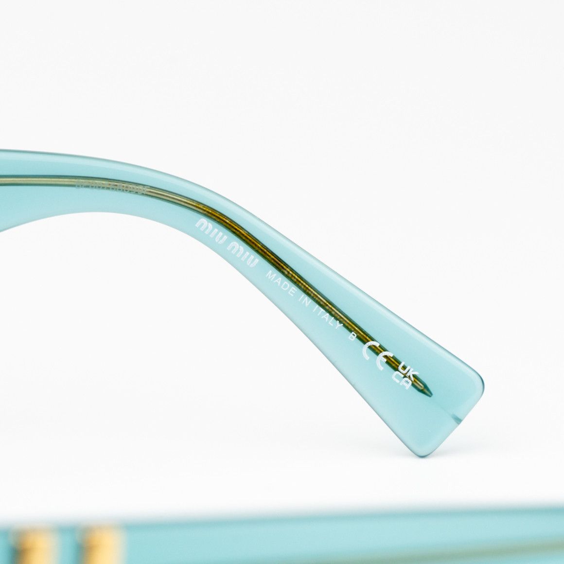 Miu Miu Miu Miu Women Sunglasses MU09WS GLIMPSE 19L09T BRAND NEW Size ONE SIZE - 7 Thumbnail
