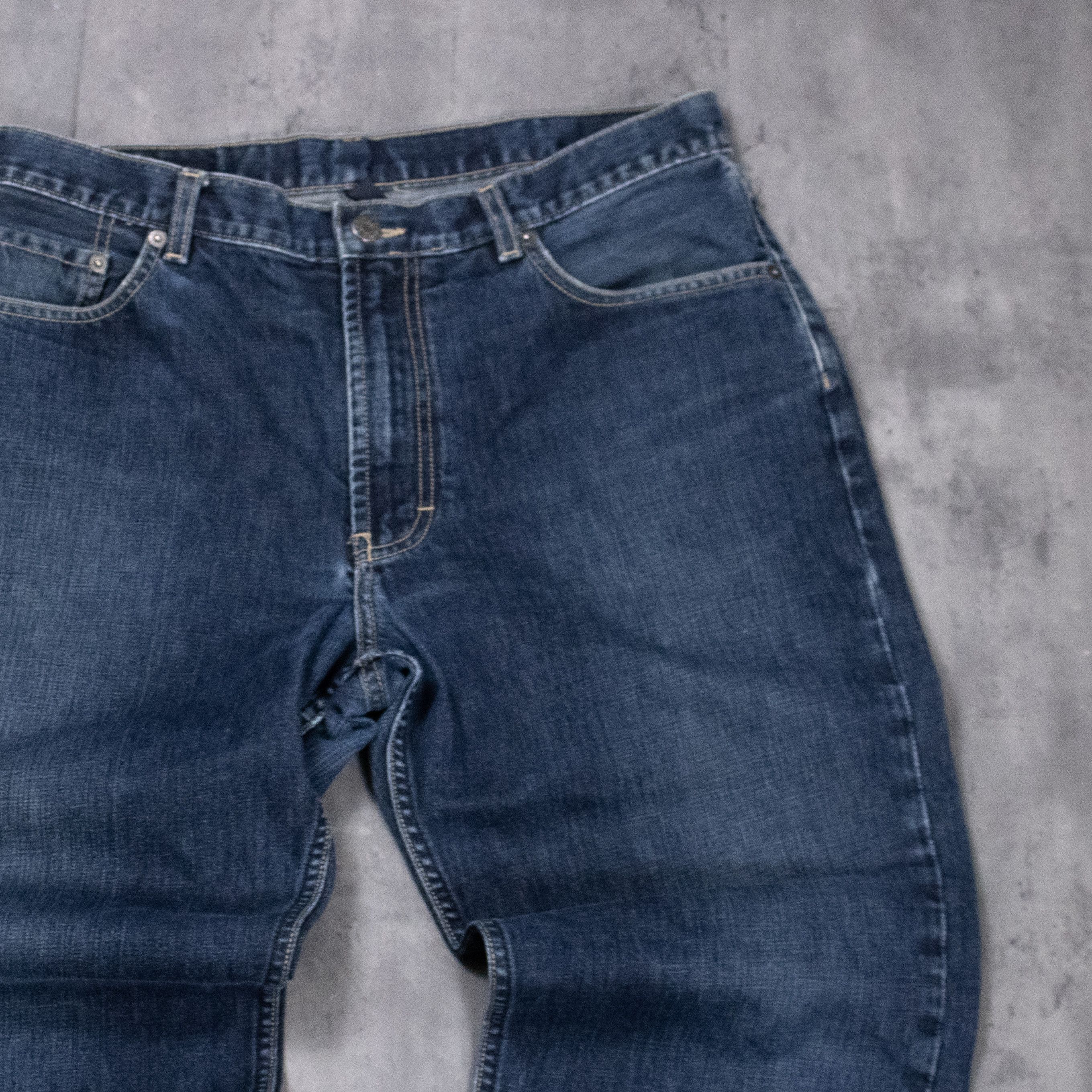Banana Republic Vintage Y2K Banana Republic Baggy Indigo Denim Jeans Size US 34 / EU 50 - 7 Thumbnail