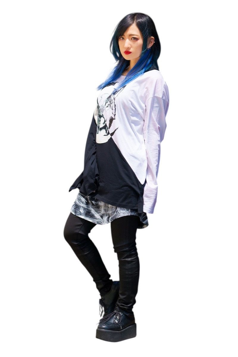 CIVARIZE Civarize Japan Punk Reconstruct Black/White L/S Size US M / EU 48-50 / 2 - 3 Thumbnail