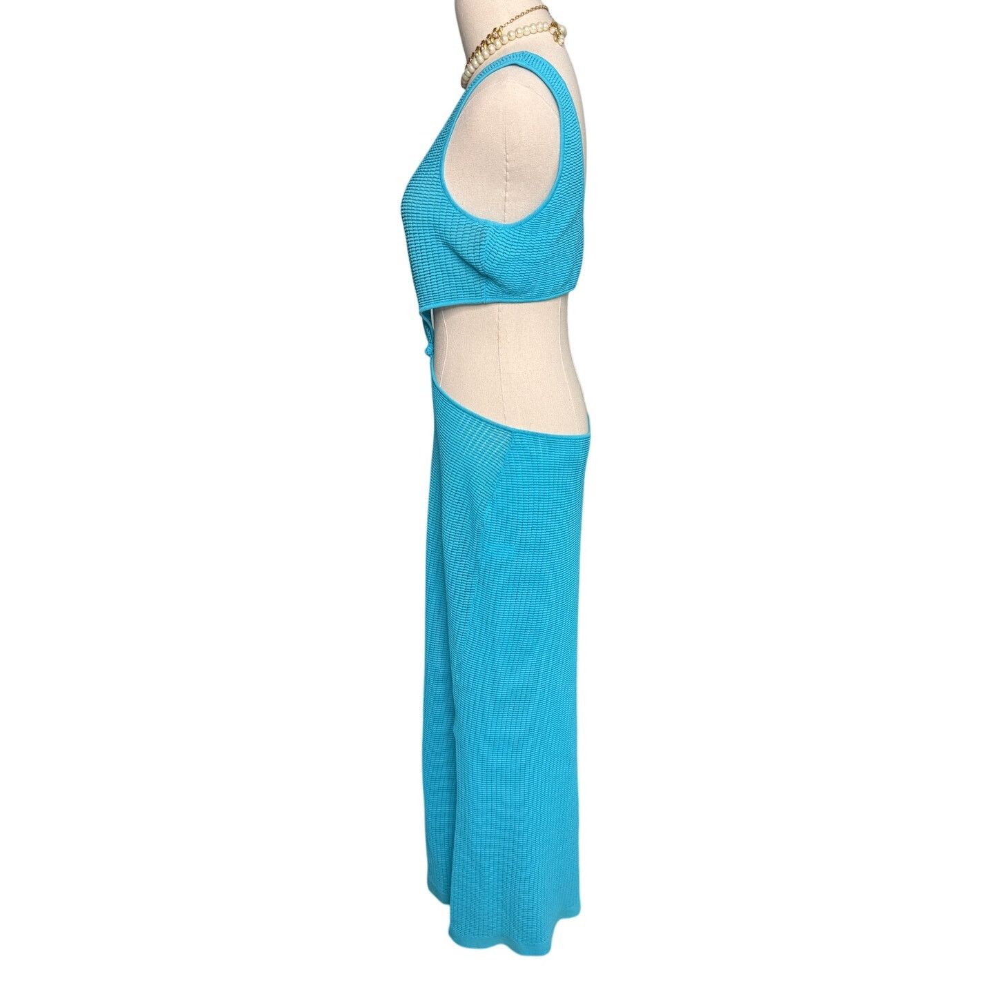 Solid & Striped Solid & Striped The Bailey Dress Cerulean Blue swim size XL Size XL / US 12-14 / IT 48-50 - 6 Thumbnail