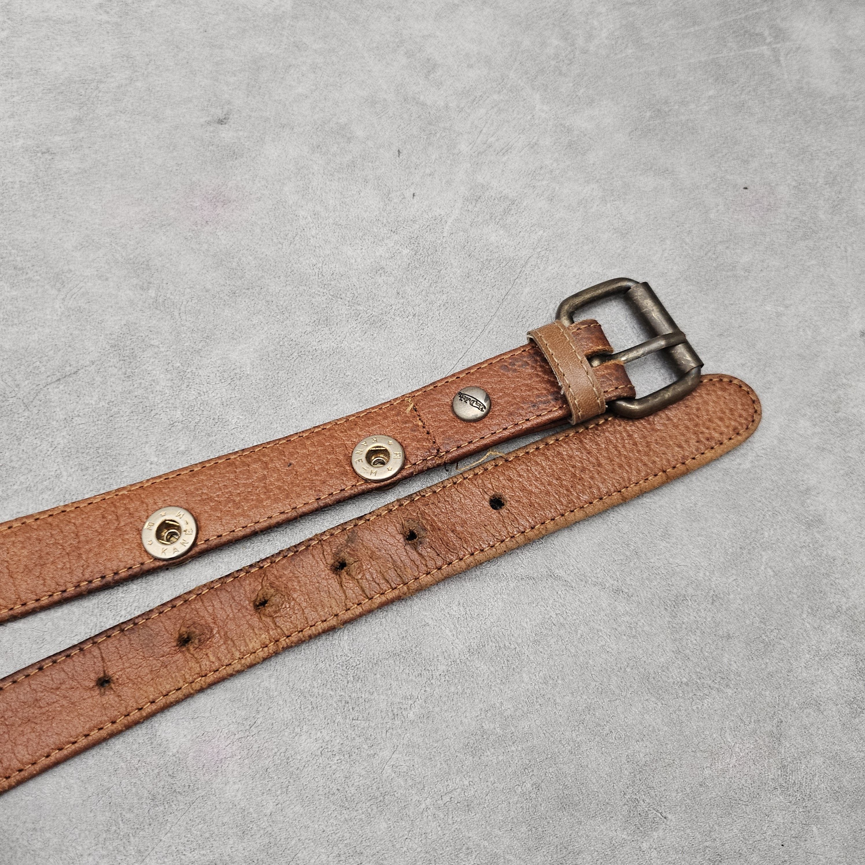 Von Dutch Von dutch brown leather vintage belt Size ONE SIZE - 2 Thumbnail