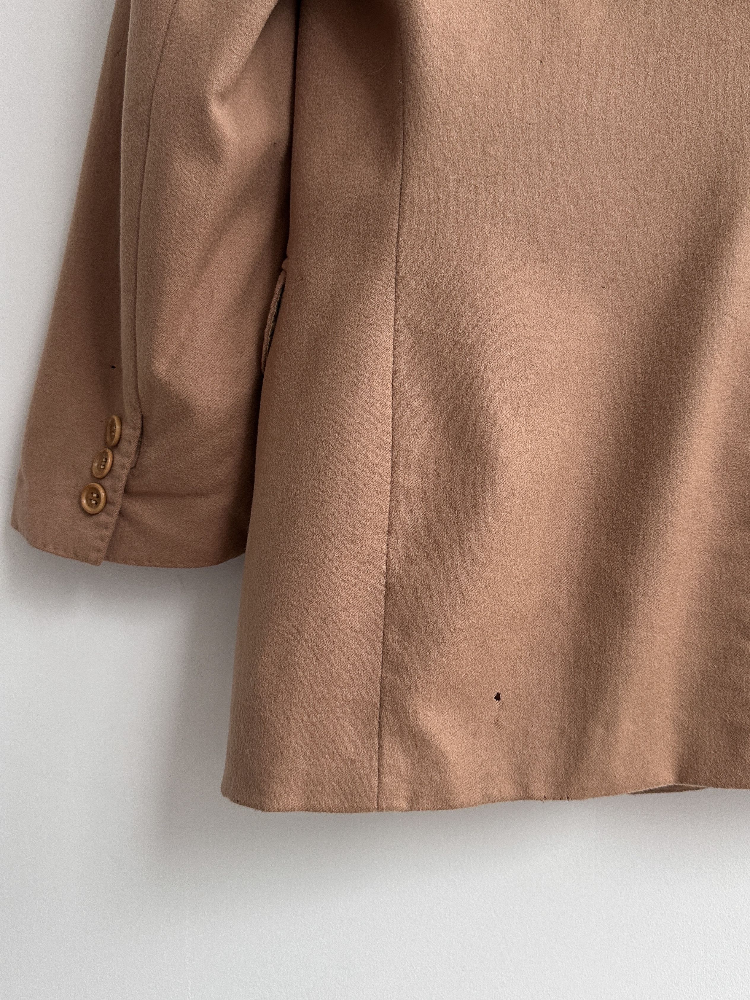 Max Mara Max Mara Beige Blazer Jacket Size L / US 10 / IT 46 - 8 Thumbnail