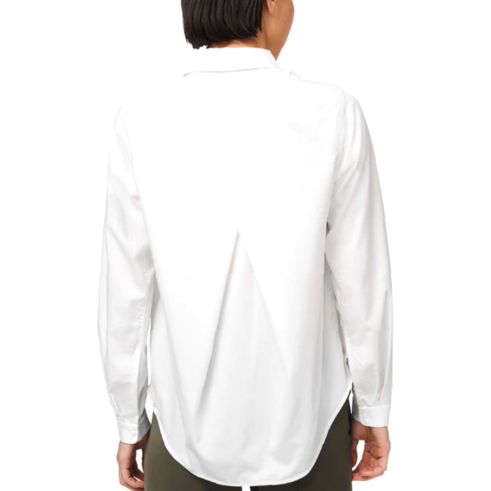 Lululemon Lululemon Women's Full Day Ahead Shirt White LW3DGQS 8 Casual City Athleisure 90s? Size M / US 6-8 / IT 42-44 - 2 Thumbnail