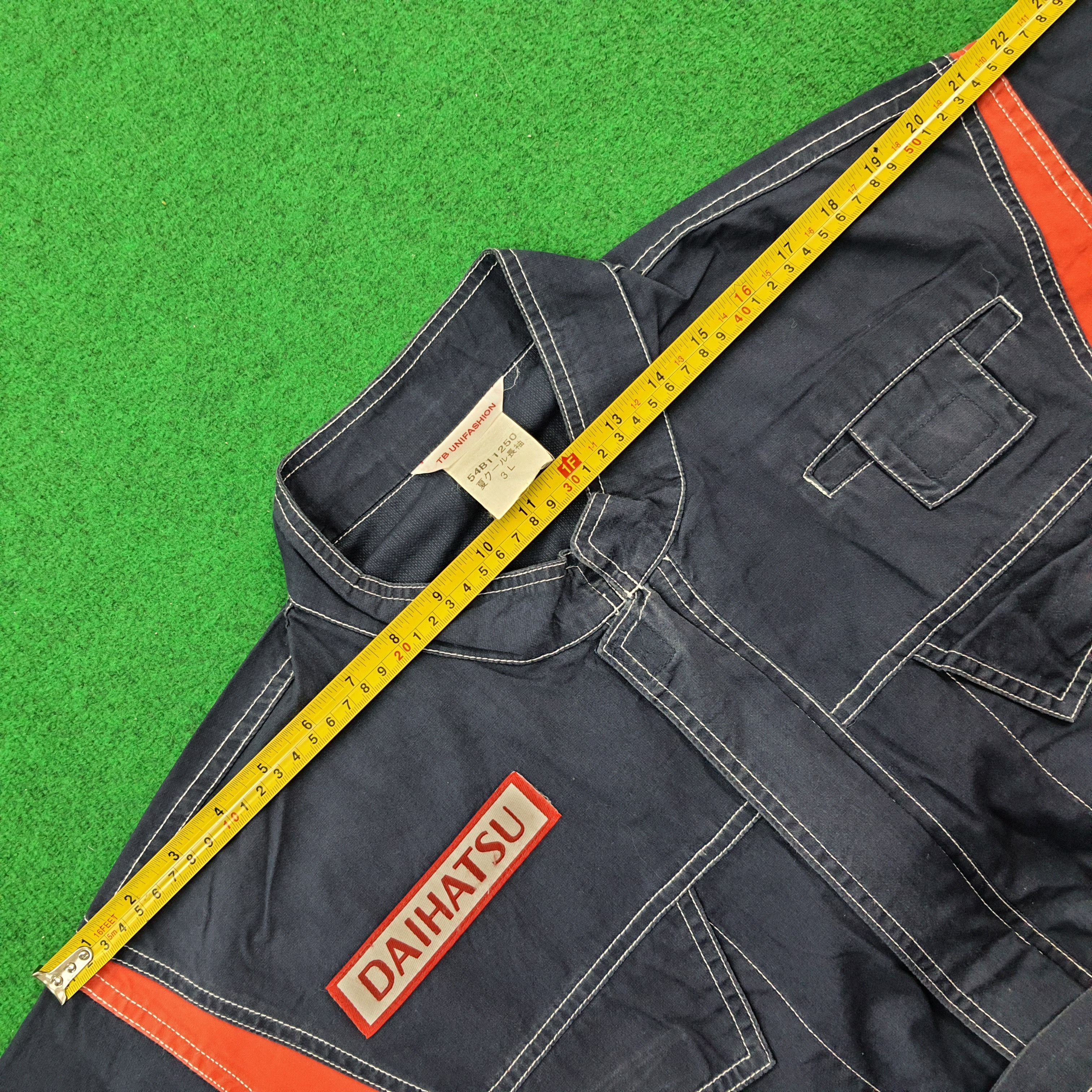 Japanese Brand × Vintage Vintage Daihatsu Motorsports Japan Racing Mechanics Coverall Size US XL / EU 56 / 4 - 12 Thumbnail