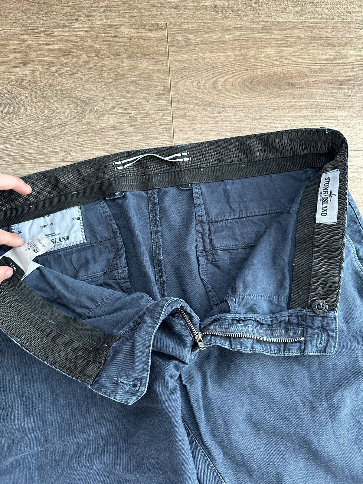 Stone Island 🔥VINTAGW STONE ISLAND CHINO PANTS🔥 Size US 36 / EU 52 - 10 Thumbnail