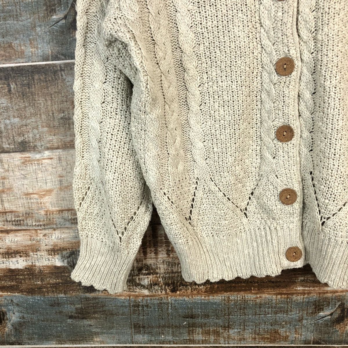 Vintage DL Reratou vintage Brown Knitwear #C609 Size M / US 6-8 / IT 42-44 - 7 Thumbnail