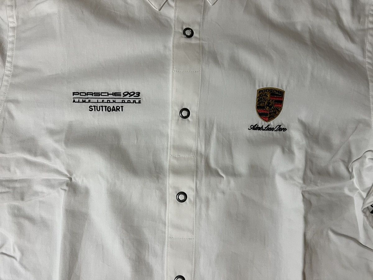 Aime Leon Dore × Porsche Design Aime Leon Dore x Porsche 993 Turbo Mechanic Shirt Chambray Size US XL / EU 56 / 4 - 2 Thumbnail