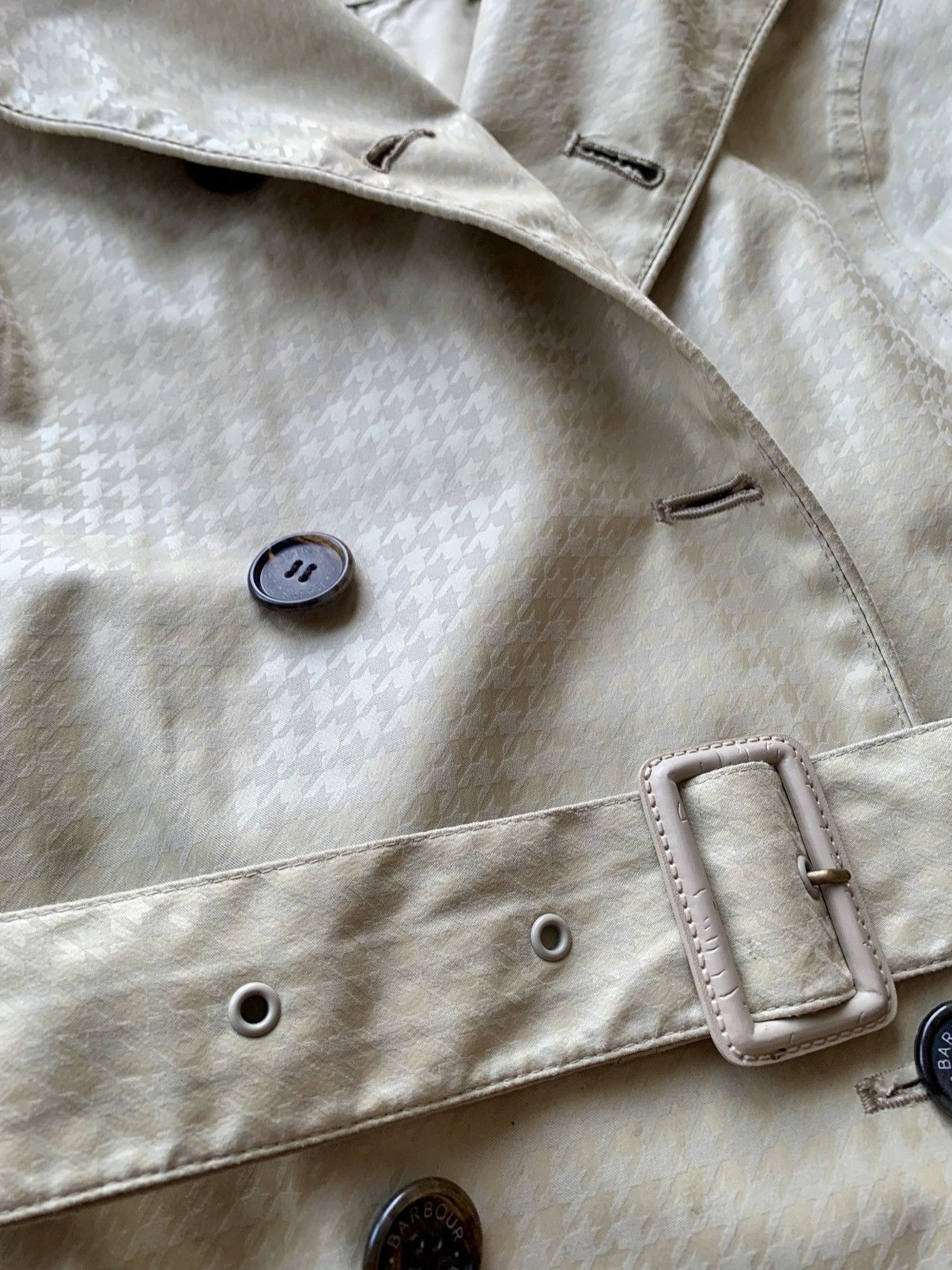 Barbour Barbour Houndstooth Valerie waterproof Trench Coat Size M / US 6-8 / IT 42-44 - 5 Thumbnail