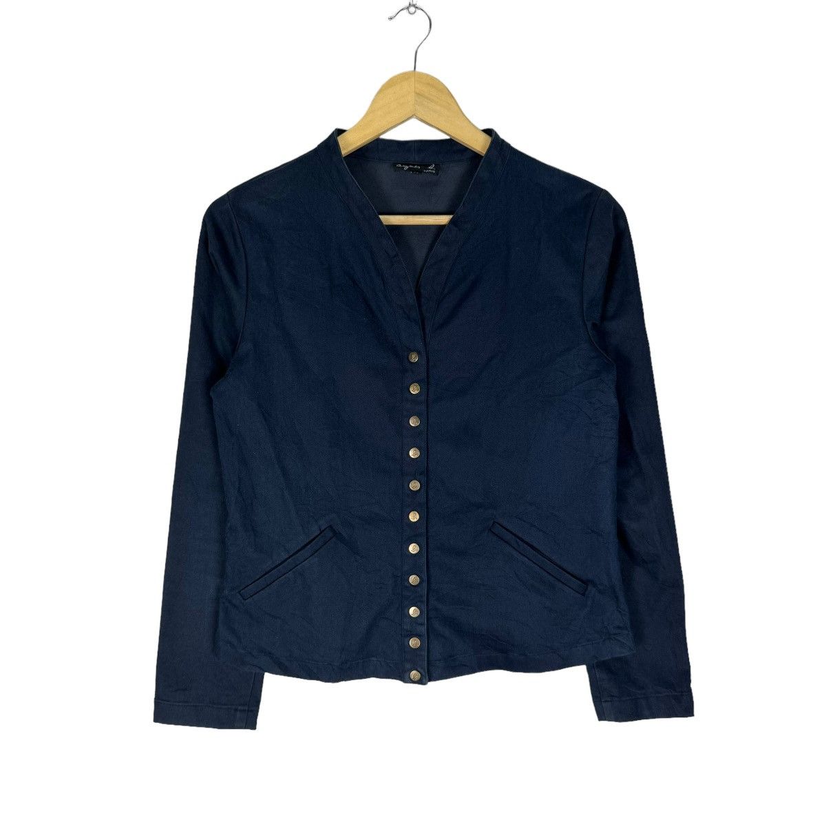 agnes b. 🌟AGNES B SNAP BUTTON CARDIGAN SWEATER Size S / US 4 / IT 40 - 1 Thumbnail