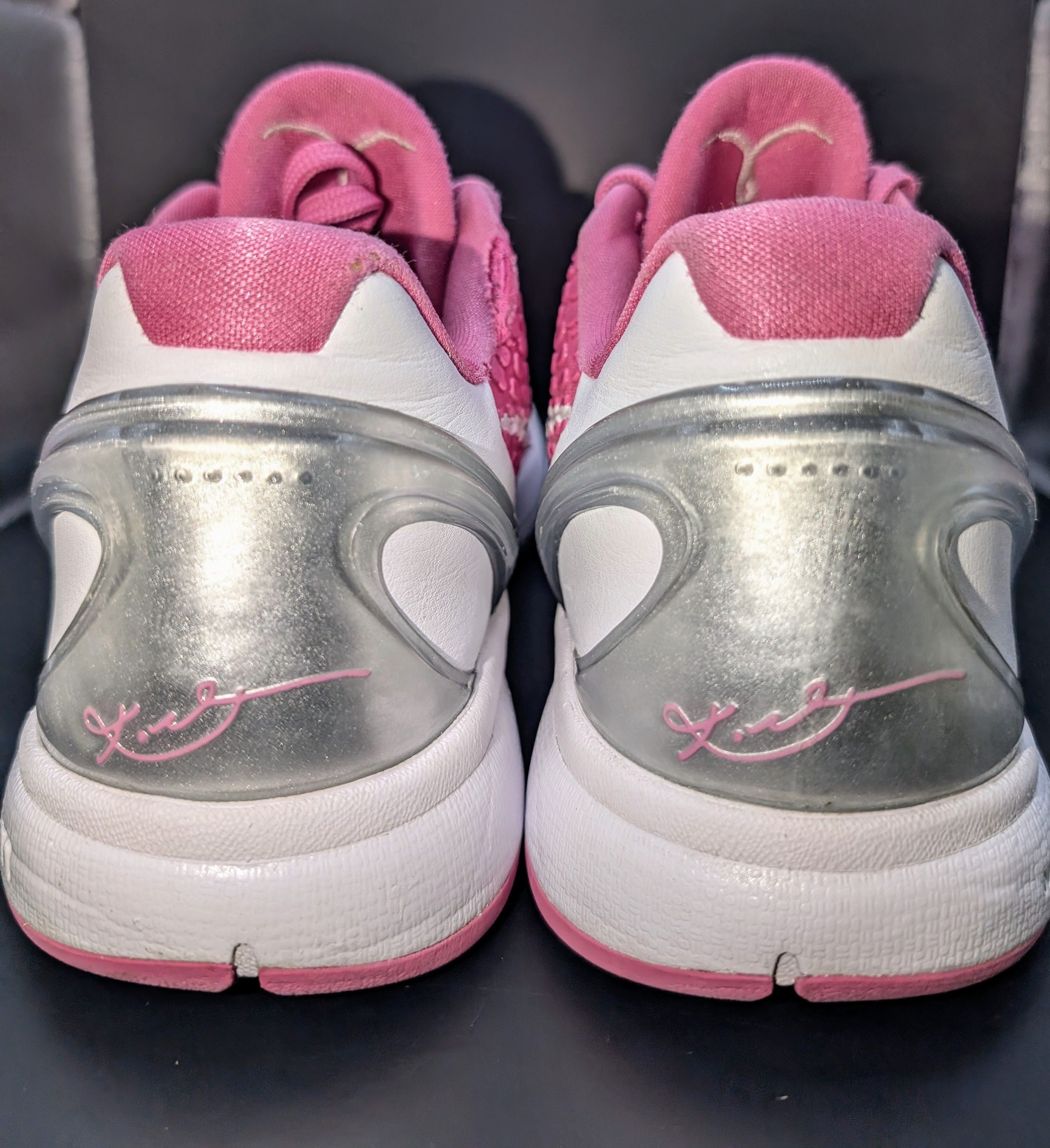 Nike Nike Kobe 6 Protro Kay Yow Think Pink *Unreleased* Size US 13 / EU 46 - 4 Thumbnail