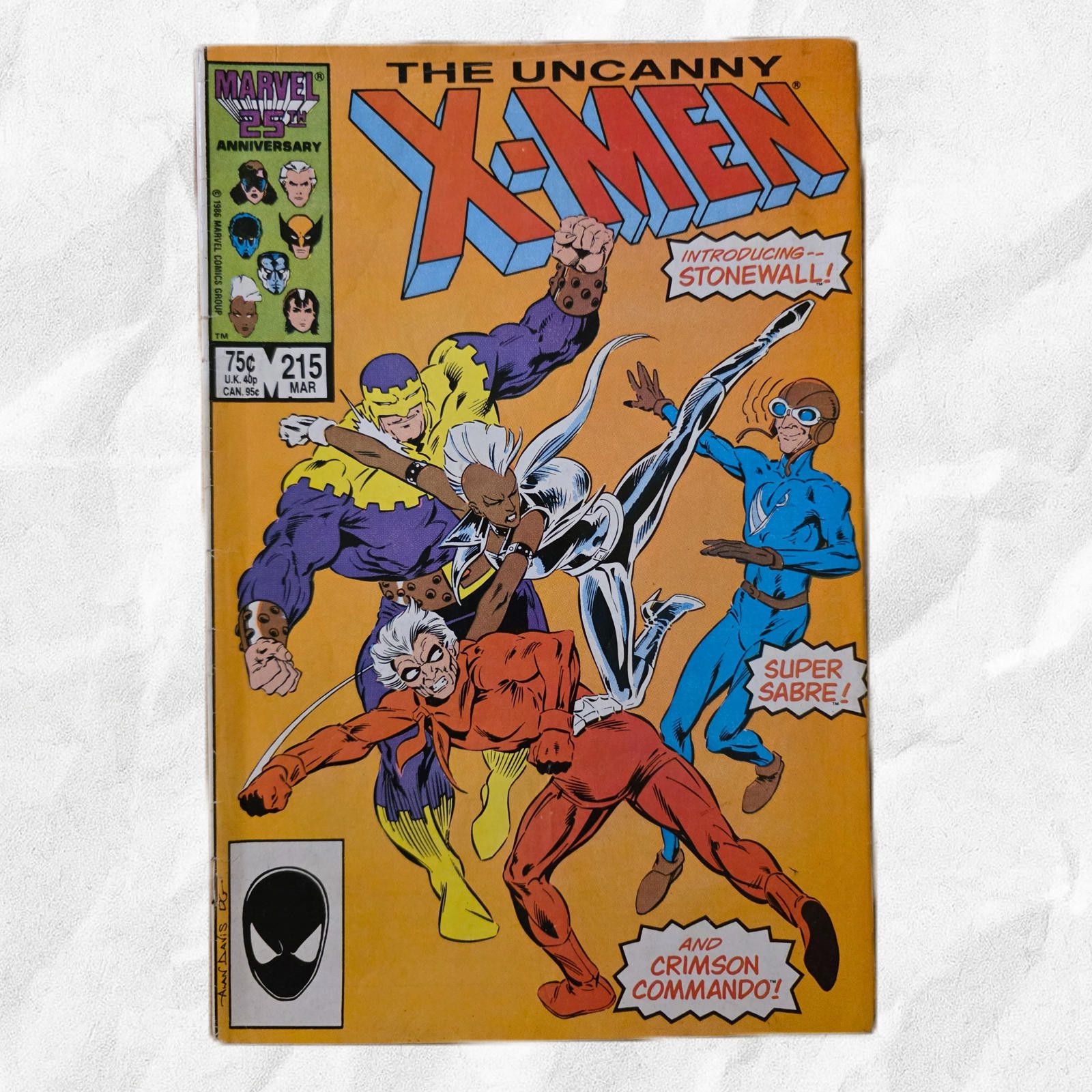 Other Uncanny X‑Men #215 VG 1986 Storm vs Super Sabre Comic (C) Size ONE SIZE - 1 Thumbnail