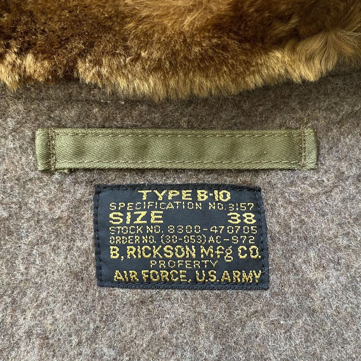 Buzz Rickson's × Toyo Enterprises Vintage B-10 Buzz Rickson's Flight Jacket Size US M / EU 48-50 / 2 - 3 Thumbnail