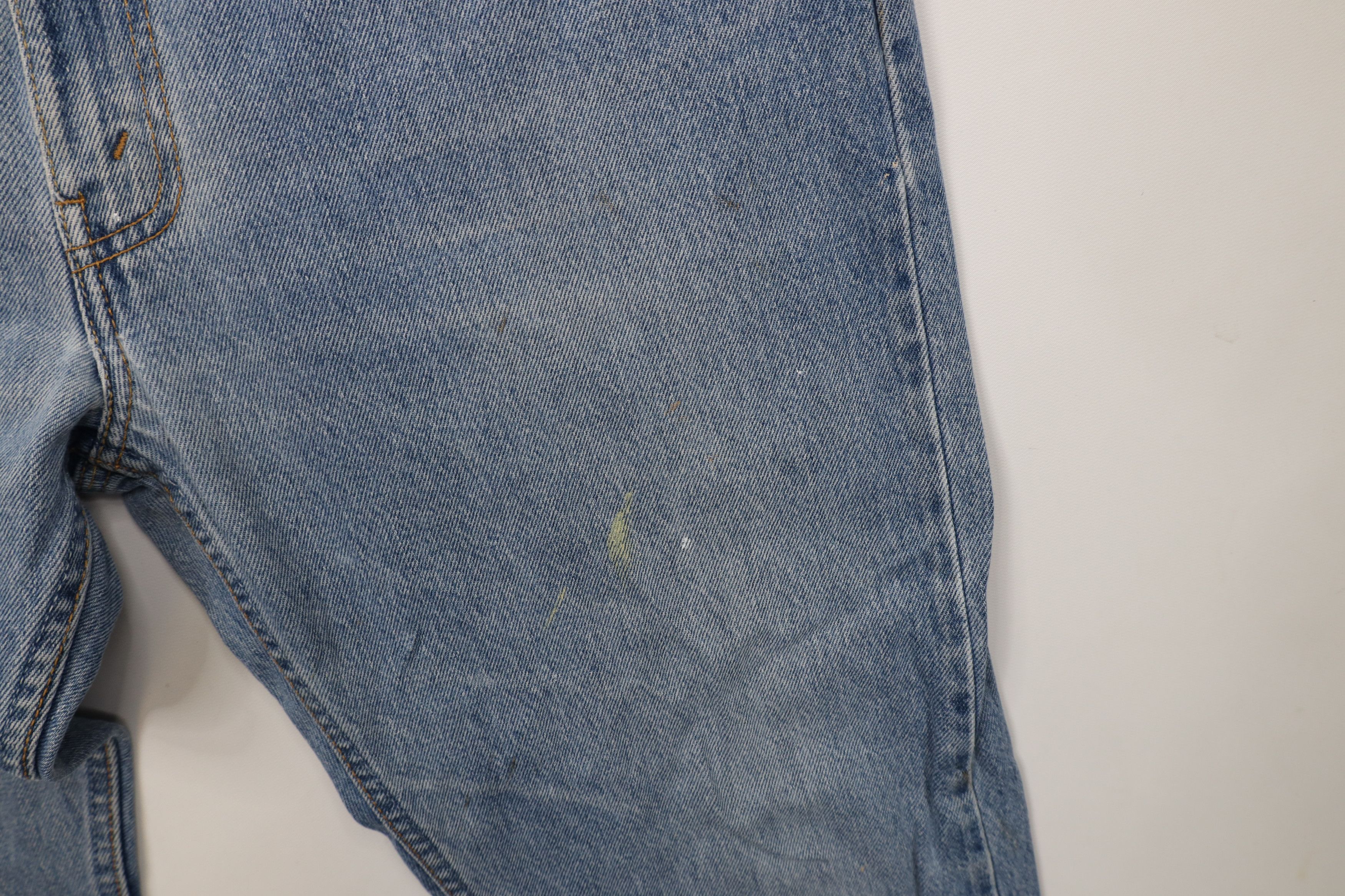 Levi's Vintage Y2K 2002 Levis 505 Regular Straight Leg Denim Jeans Size US 36 / EU 52 - 7 Thumbnail
