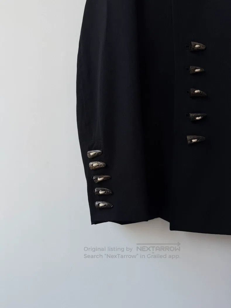 Yohji Yamamoto Yohji Yamamoto 12AW Horn Breasted Suit Jacket Size US S / EU 44-46 / 1 - 5 Thumbnail