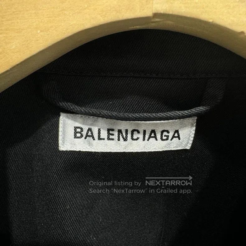 Balenciaga Balenciaga Fitness Print Shirt Jacket. Size US XS / EU 42 / 0 - 7 Thumbnail