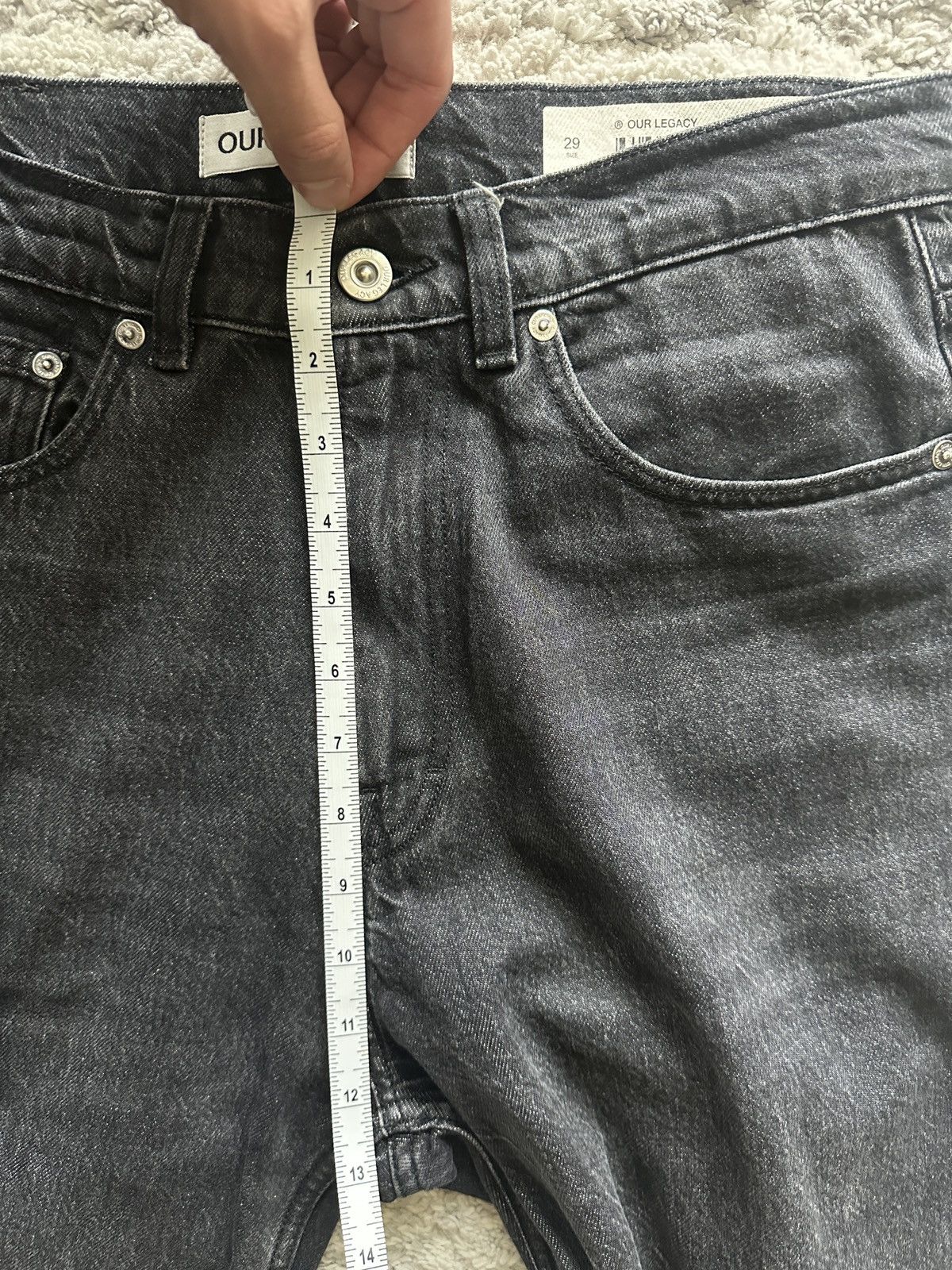 Our Legacy Our Legacy Third Cut Supergrey Size US 29 - 10 Thumbnail