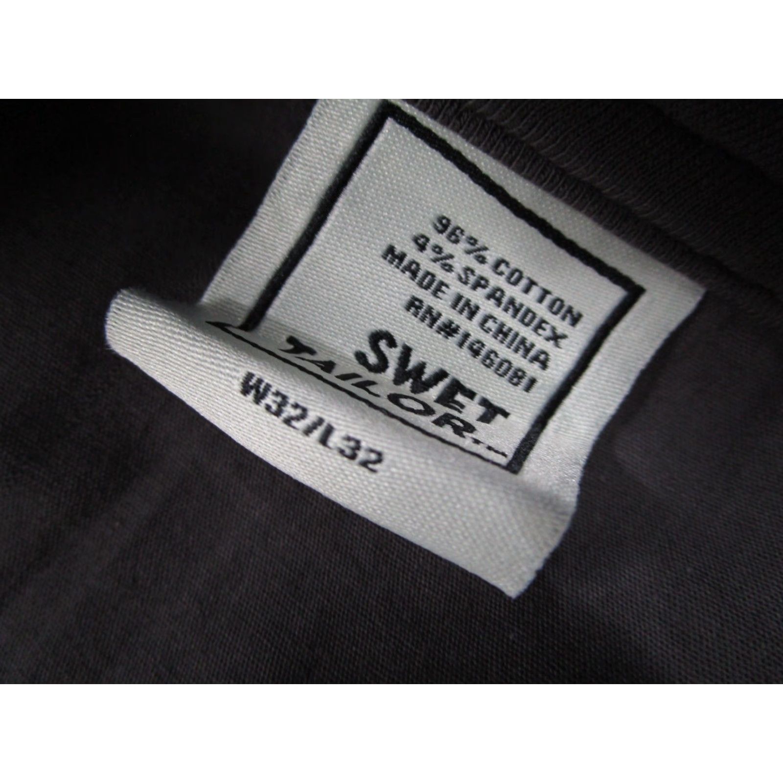 Vintage Swet Tailor Pants Mens 32 Gray Stretch Comfort Workwear Travel 32x32* Size US 32 / EU 48 - 3 Thumbnail
