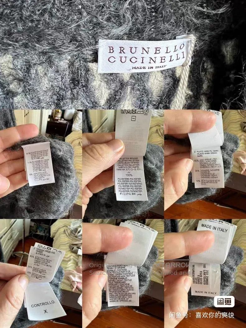 Brunello Cucinelli Brunello Cucinelli Sequin Open Cardigan Size M / US 6-8 / IT 42-44 - 5 Thumbnail