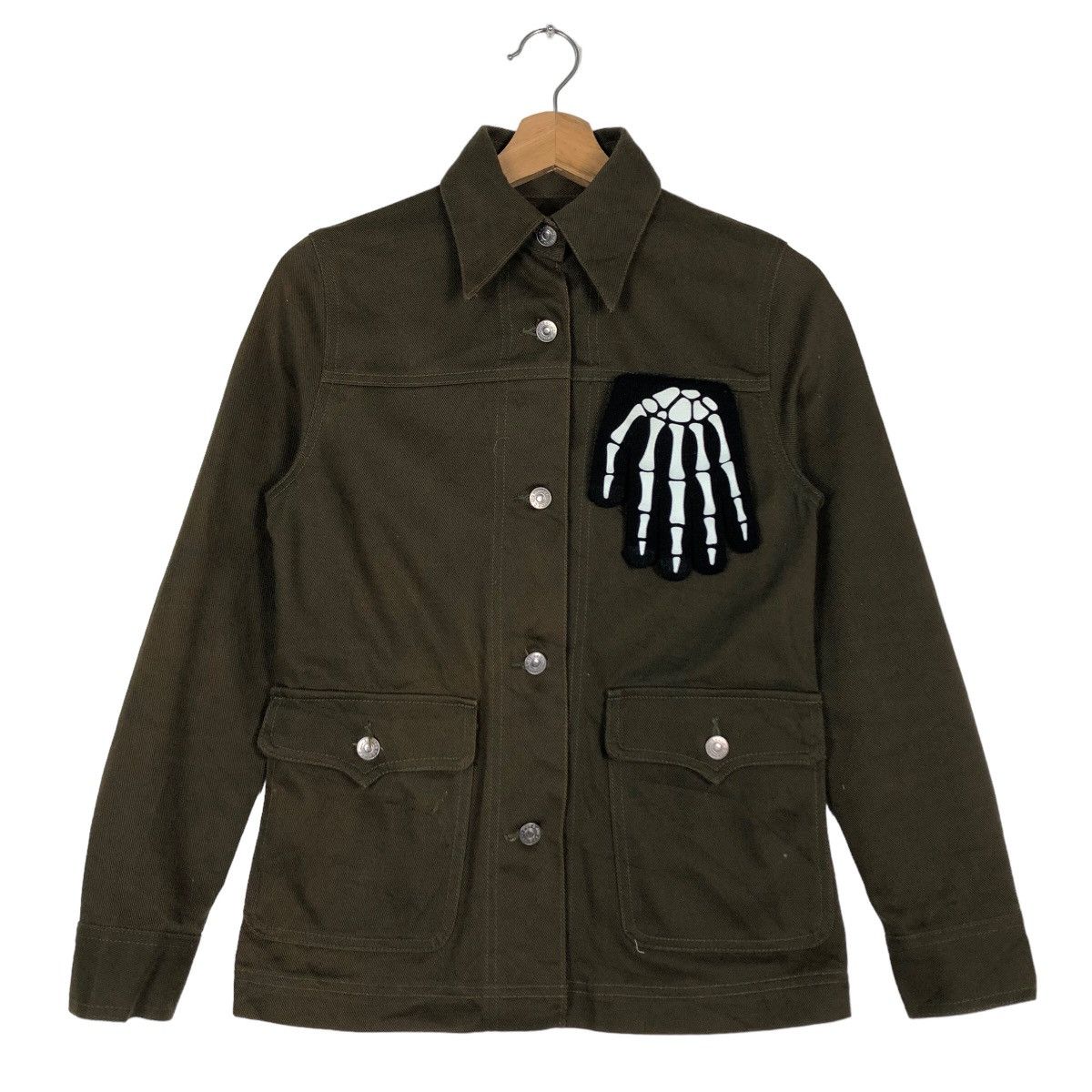 Hysteric Glamour 🔥Military Design Jacket D’un a dix Japan Made Size US S / EU 44-46 / 1 - 2 Thumbnail