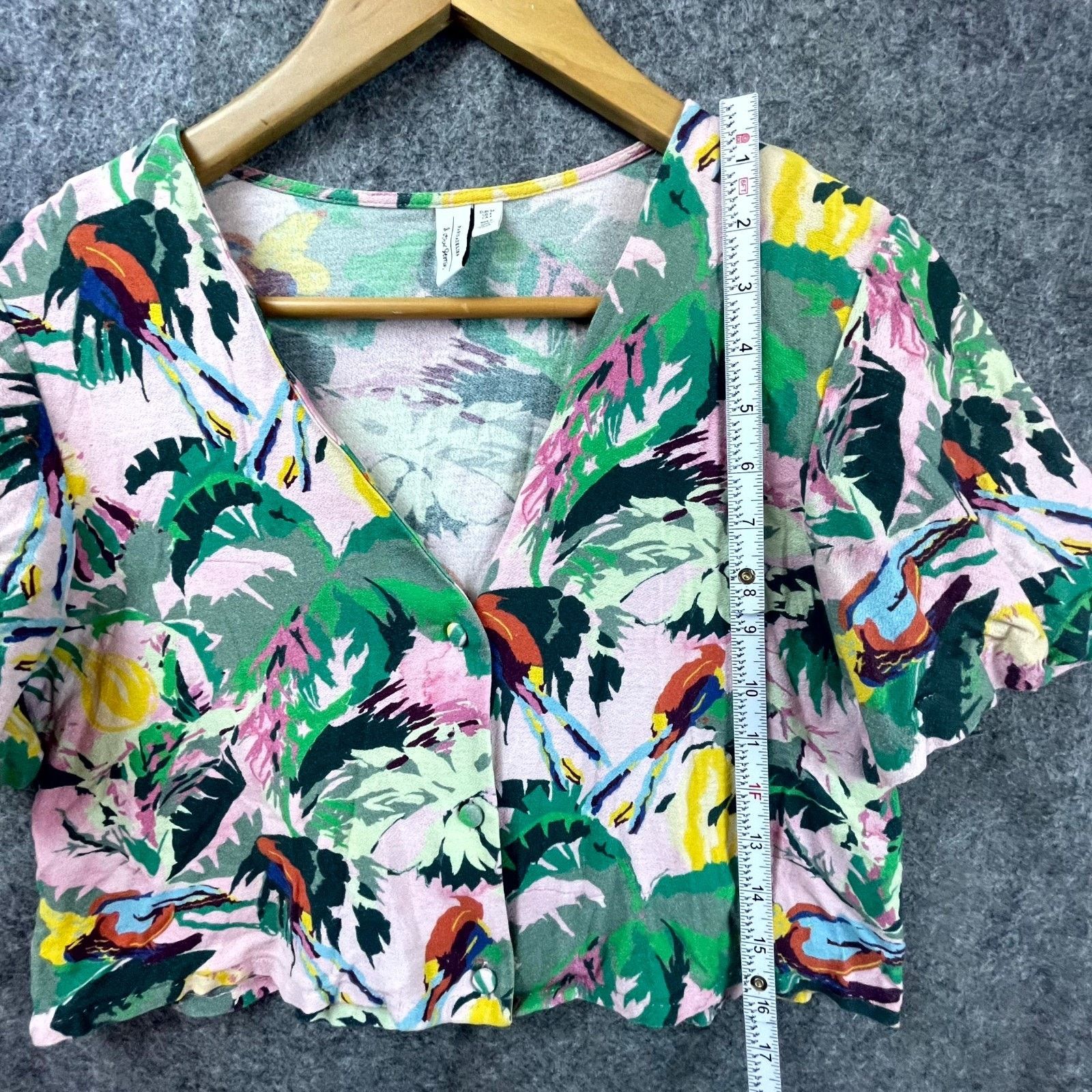 & Other Stories & Other Stories Cropped Top Womens 4 Tropical Vacation Size S / US 4 / IT 40 - 5 Thumbnail