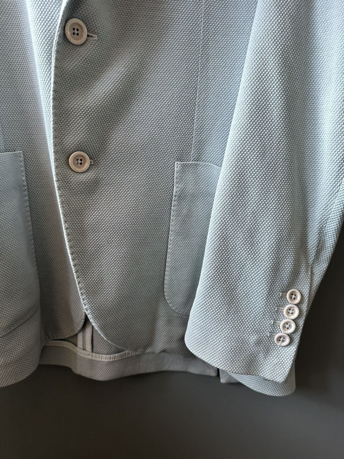 Circolo 1901 Circolo 1901 Single Breasted Blazer Baia Blue 48 IT Size 48R - 4 Thumbnail