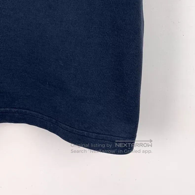 Maison Margiela Maison Margiela Dark blue logo cut cotton round-neck short Size US S / EU 44-46 / 1 - 5 Thumbnail
