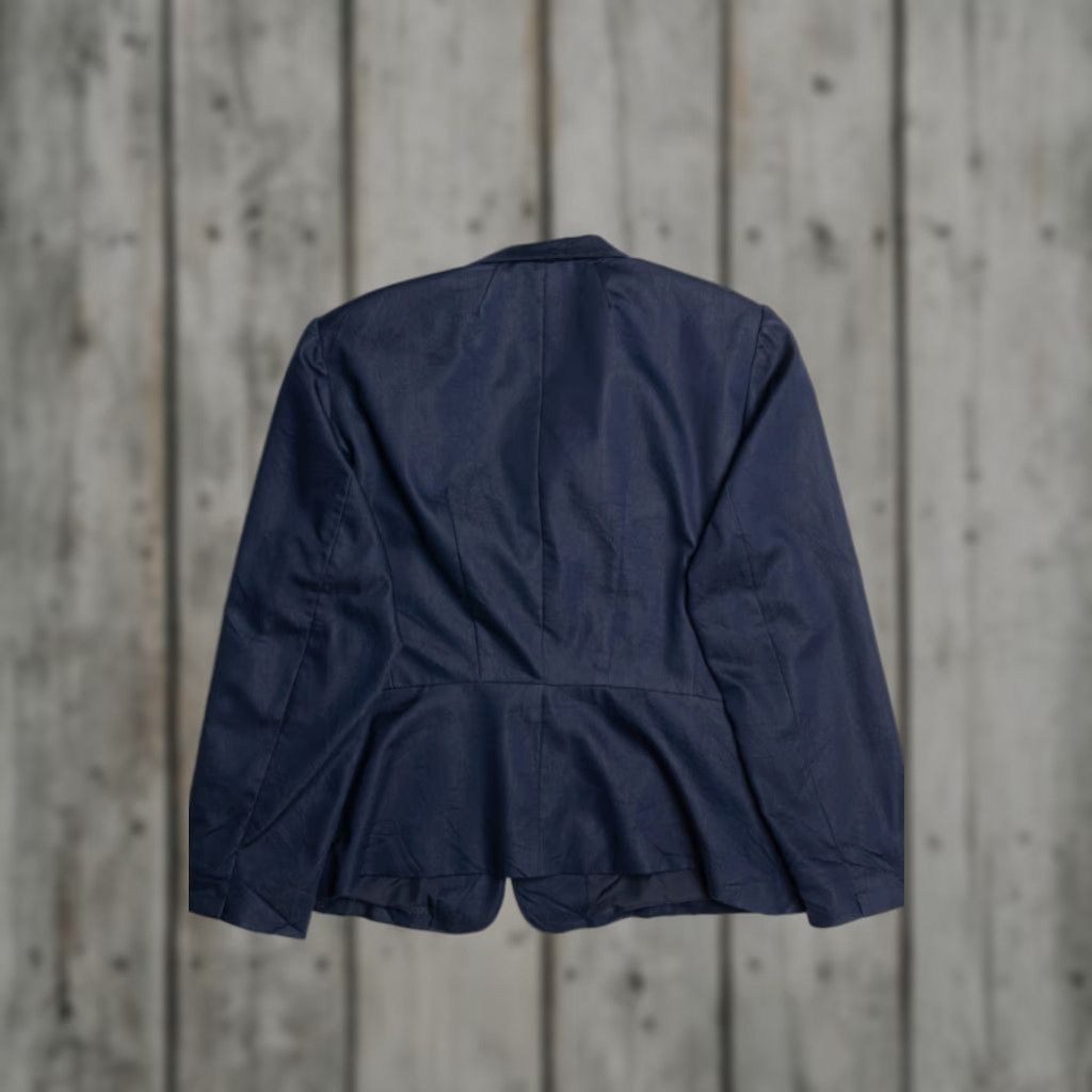 X-LARGE VINTAGE Peter Nygard Dark Blue Blazer X-Large Mens Jacket Size 46R - 1 Thumbnail