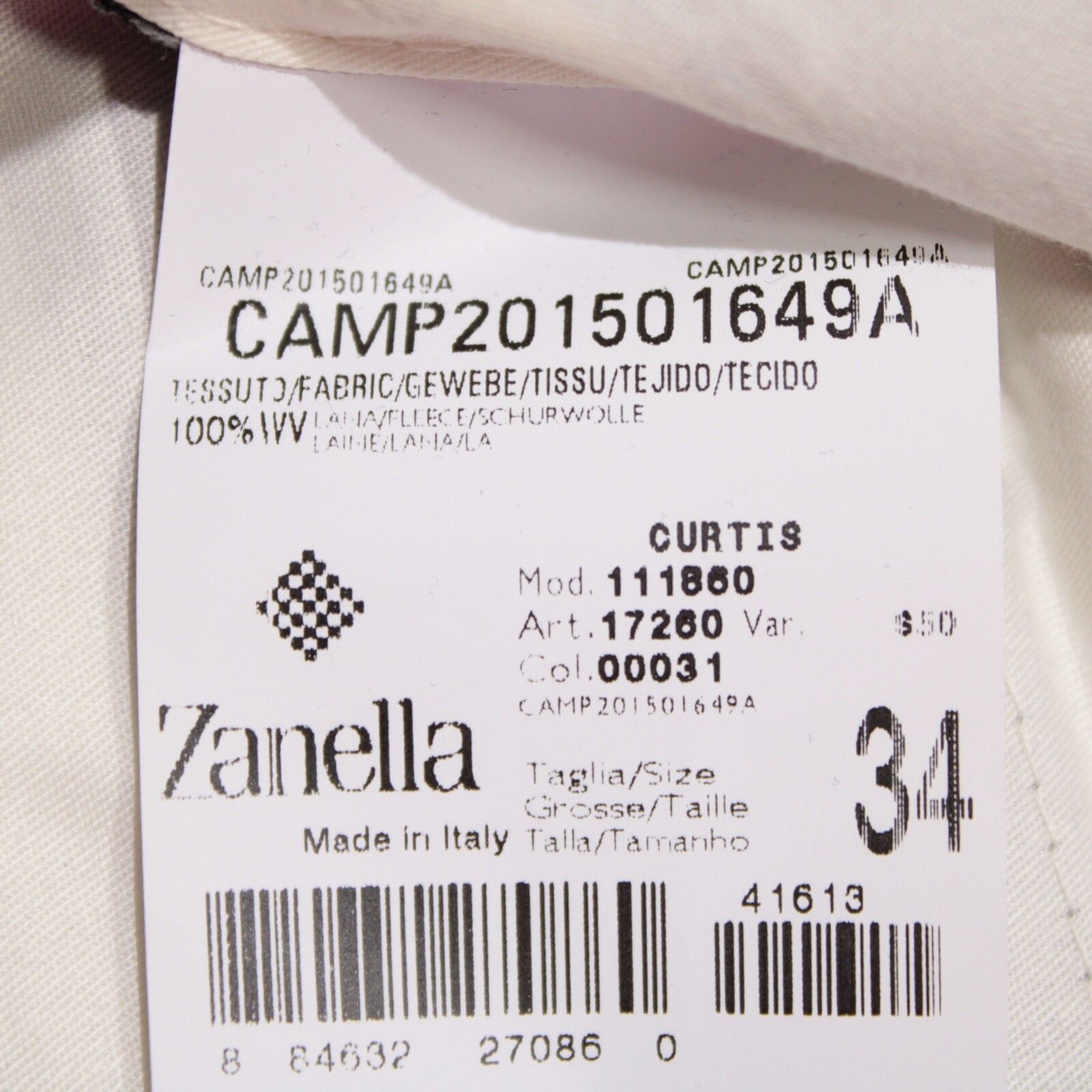 Zanella Zanella New with tags Dress Pants Size 34 US In Gray Size US 34 / EU 50 - 5 Thumbnail