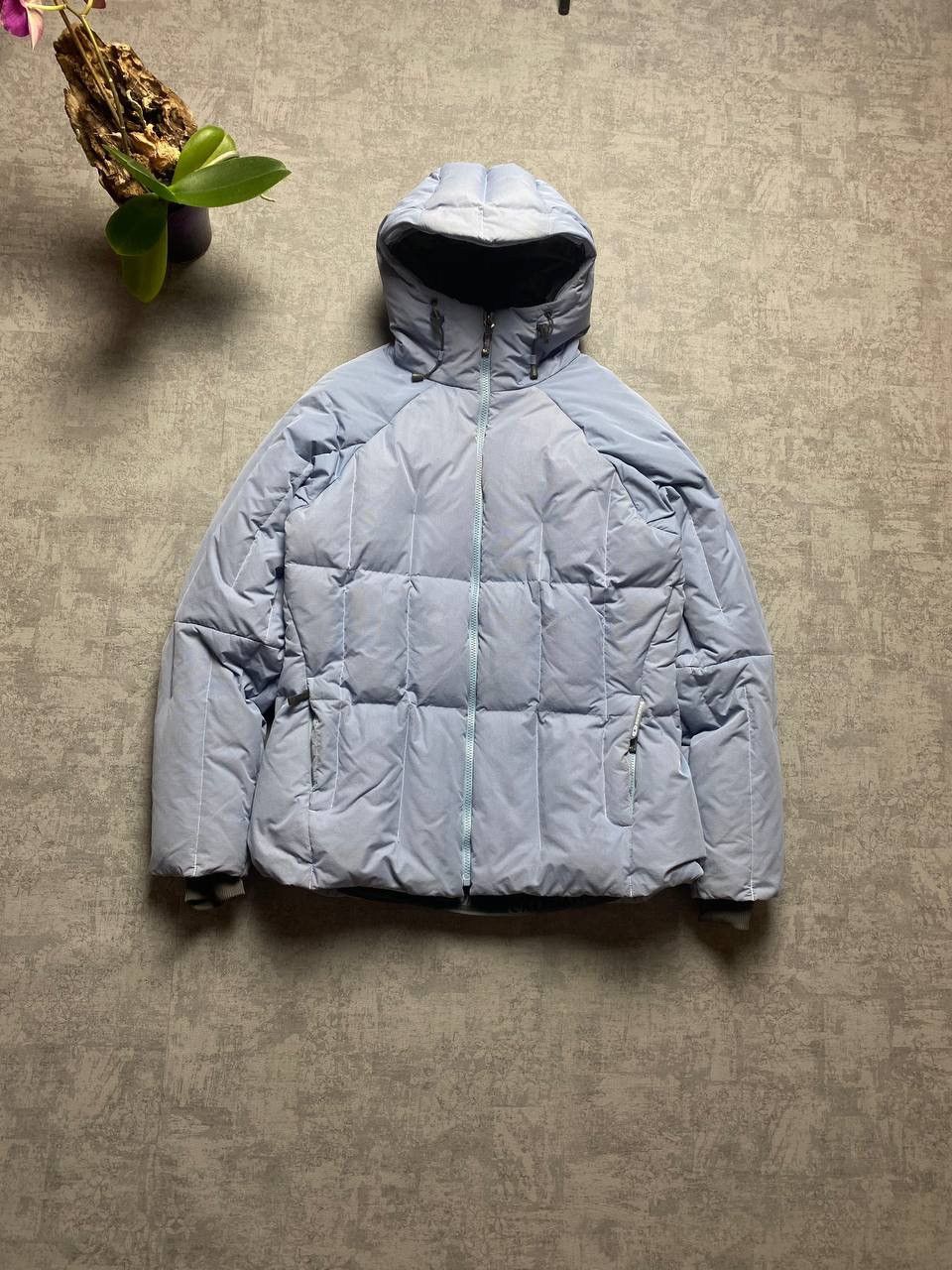 Vintage 2004 Salomon 1000 Down puffer jacket Size L / US 10 / IT 46 - 2 Thumbnail
