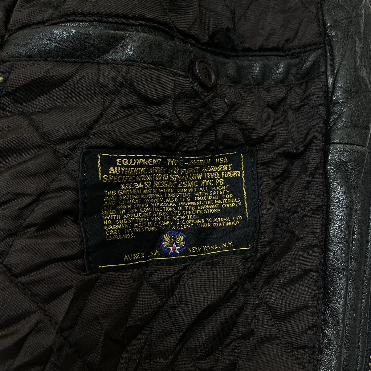 Avirex 🔥Vtg Avirex America Varsity USA Track Field Leather Jacket Size US L / EU 52-54 / 3 - 11 Thumbnail