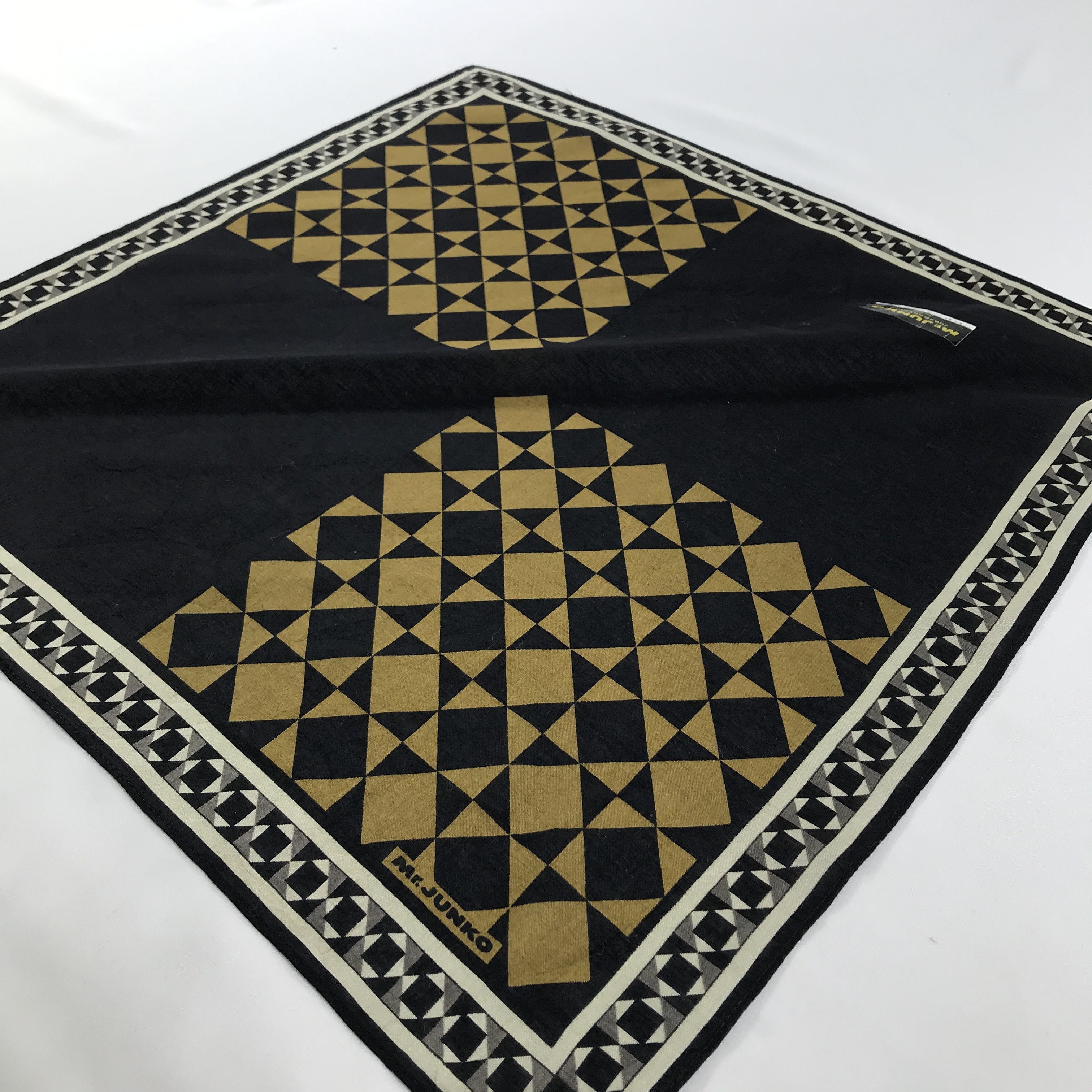 Mr. Junko × Vintage Mr. Junko Bandana / Handkerchief / Neckerchief - S1458 Size ONE SIZE - 2 Thumbnail