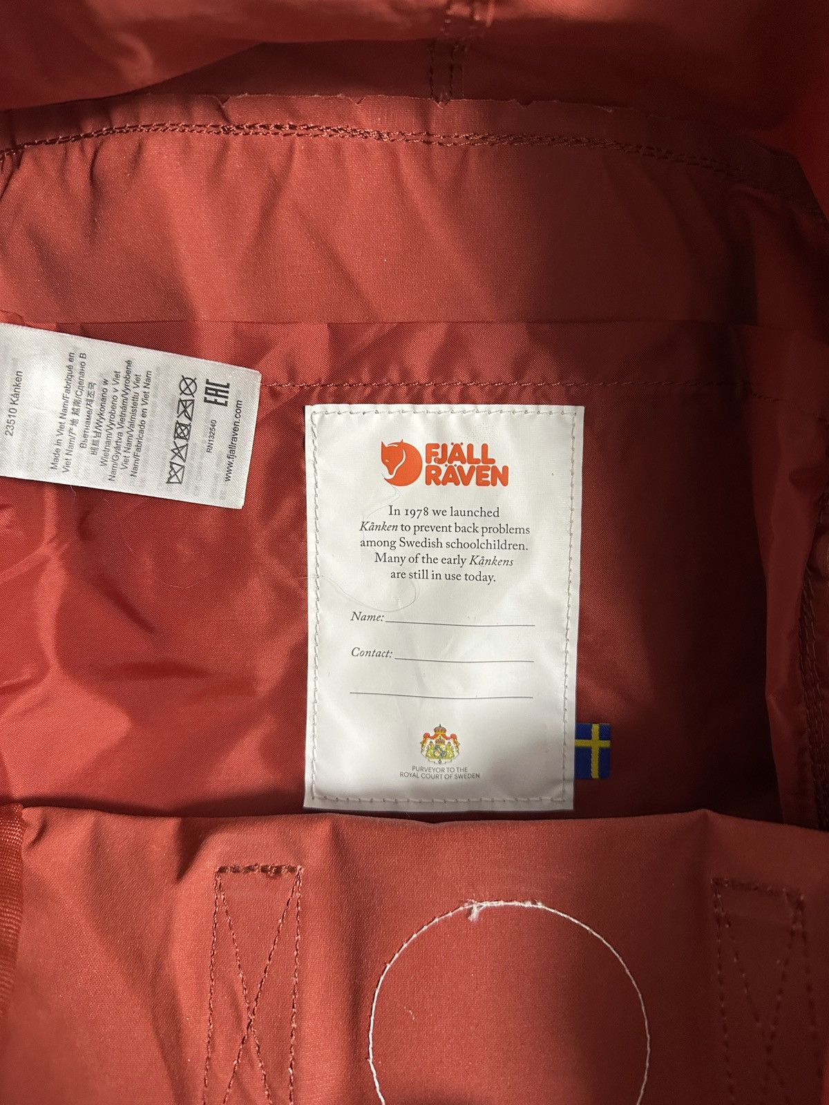 Fjallraven Rare Fjallraven 23510 Kanken Bag Washed Y2K outdoor Size ONE SIZE - 15 Thumbnail