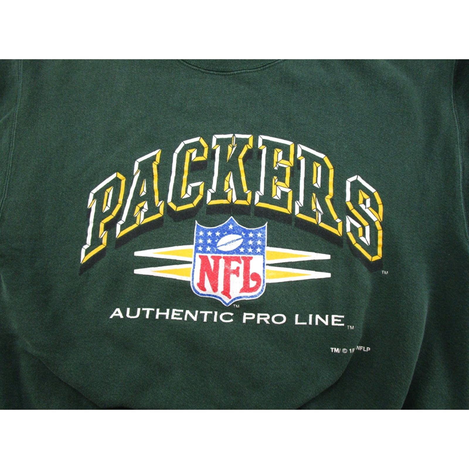 Logo Athletic VINTAGE Green Bay Packers Logo Athletic Sweatshirt Mens M Green NFL 90s Sports Crew Neck Pullover Logo Athletic All Seasons Winter Fall Spring Size US M / EU 48-50 / 2 - 2 Thumbnail