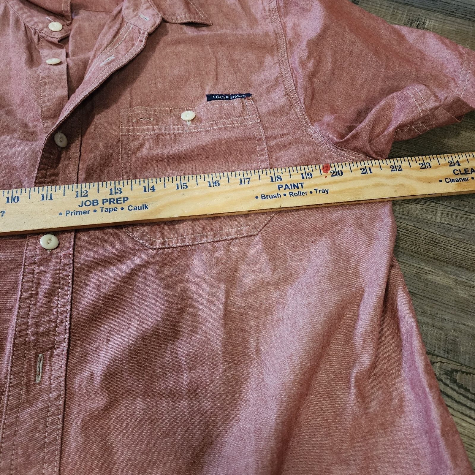 Field & Stream Field & Stream faded red button down shirt size L 2504 Size US L / EU 52-54 / 3 - 5 Thumbnail