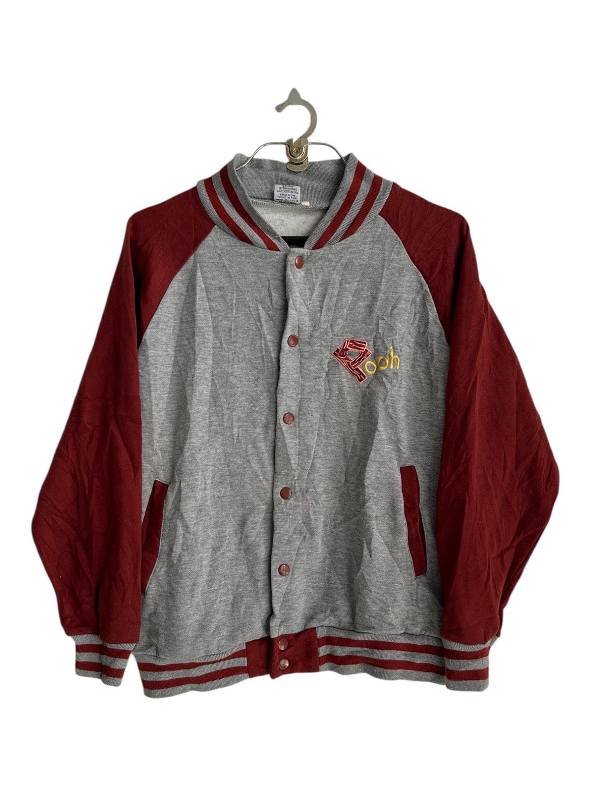 Disney × Vintage Vintage 1990s XXXtentacion Winne the Pooh Varsity Jacket Size US M / EU 48-50 / 2 - 3 Thumbnail