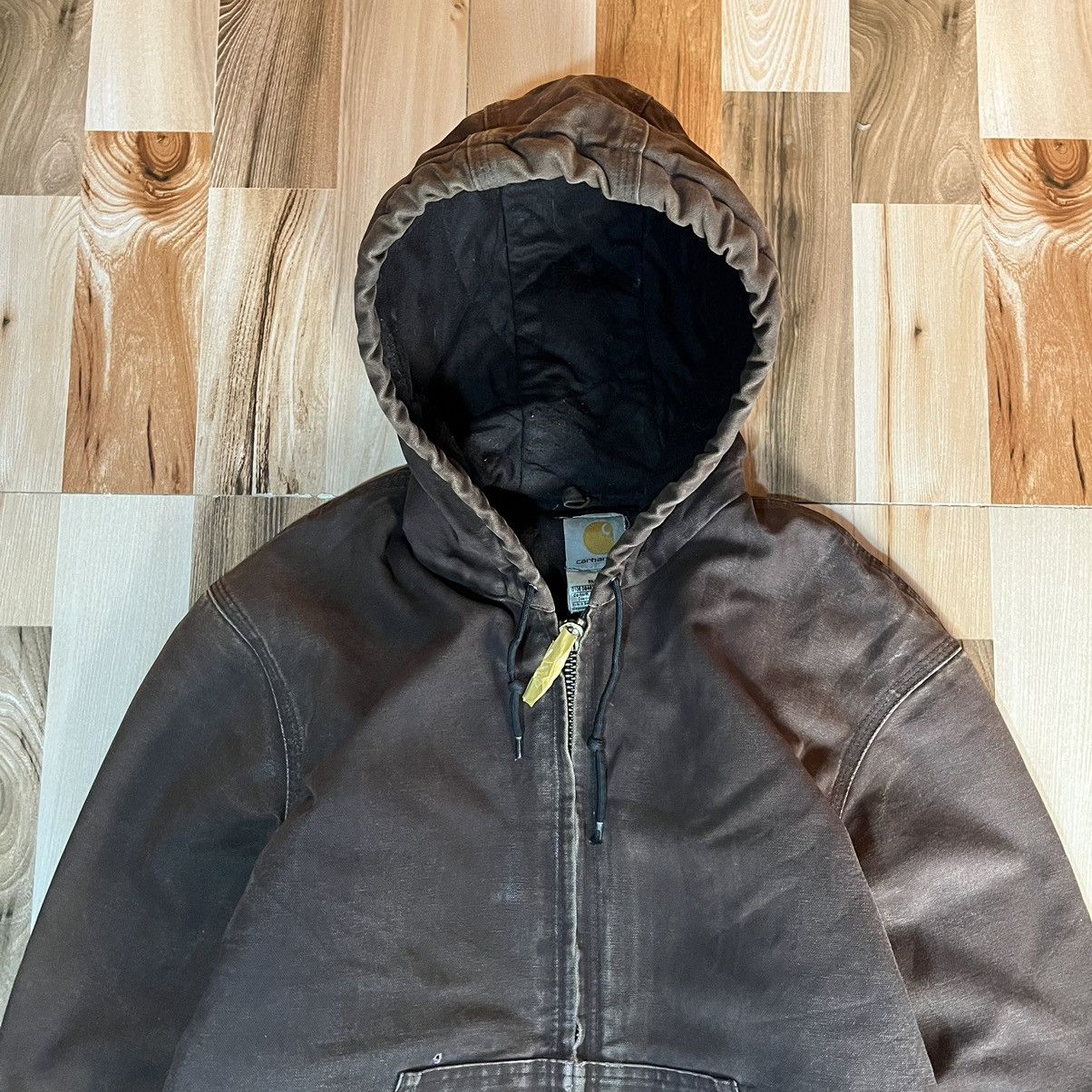 Carhartt Crazy Vintage Faded Carhartt Hooded Jacket Size US S / EU 44-46 / 1 - 2 Thumbnail