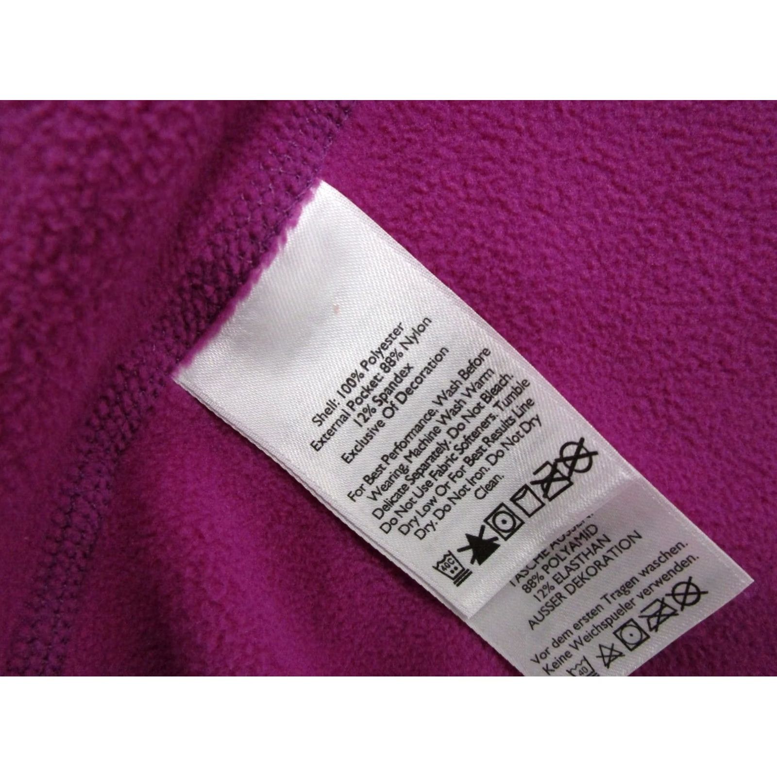 Eddie Bauer Eddie Bauer Fleece Pullover Women's Purple 1/4 Zip Size L Polartec First Ascent Jacket Size L / US 10 / IT 46 - 4 Thumbnail