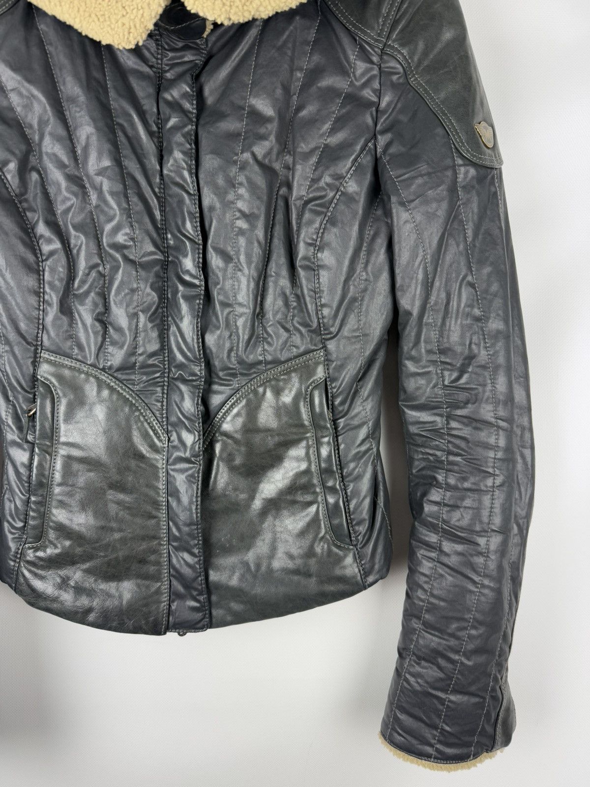 Matchless Matchless Ladies Motorcycle Biker Jacket Size 40 Size S / US 4 / IT 40 - 4 Thumbnail