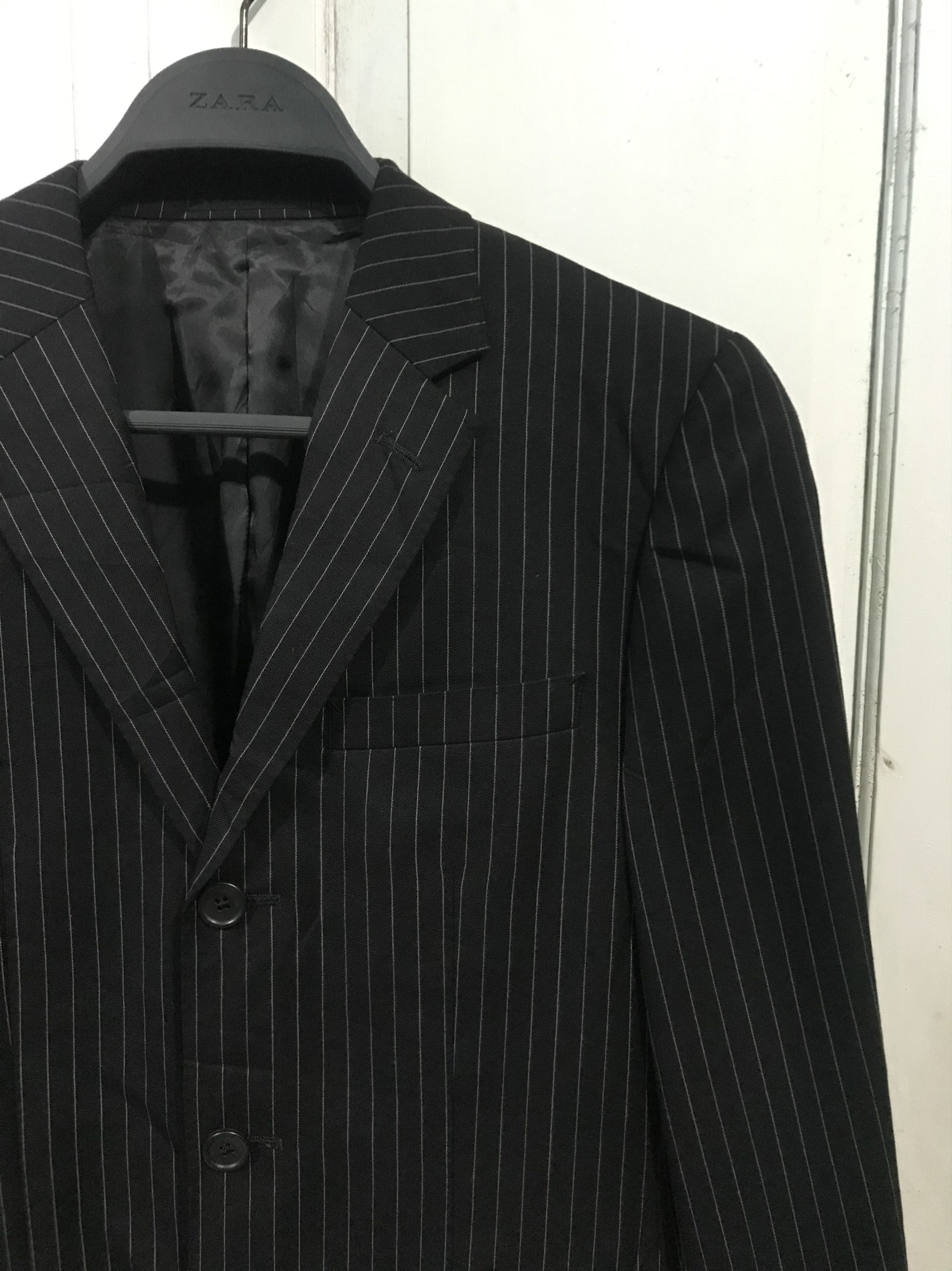 Yohji Yamamoto Yohji yamamoto against all risks stripe suits Size 36R - 2 Thumbnail