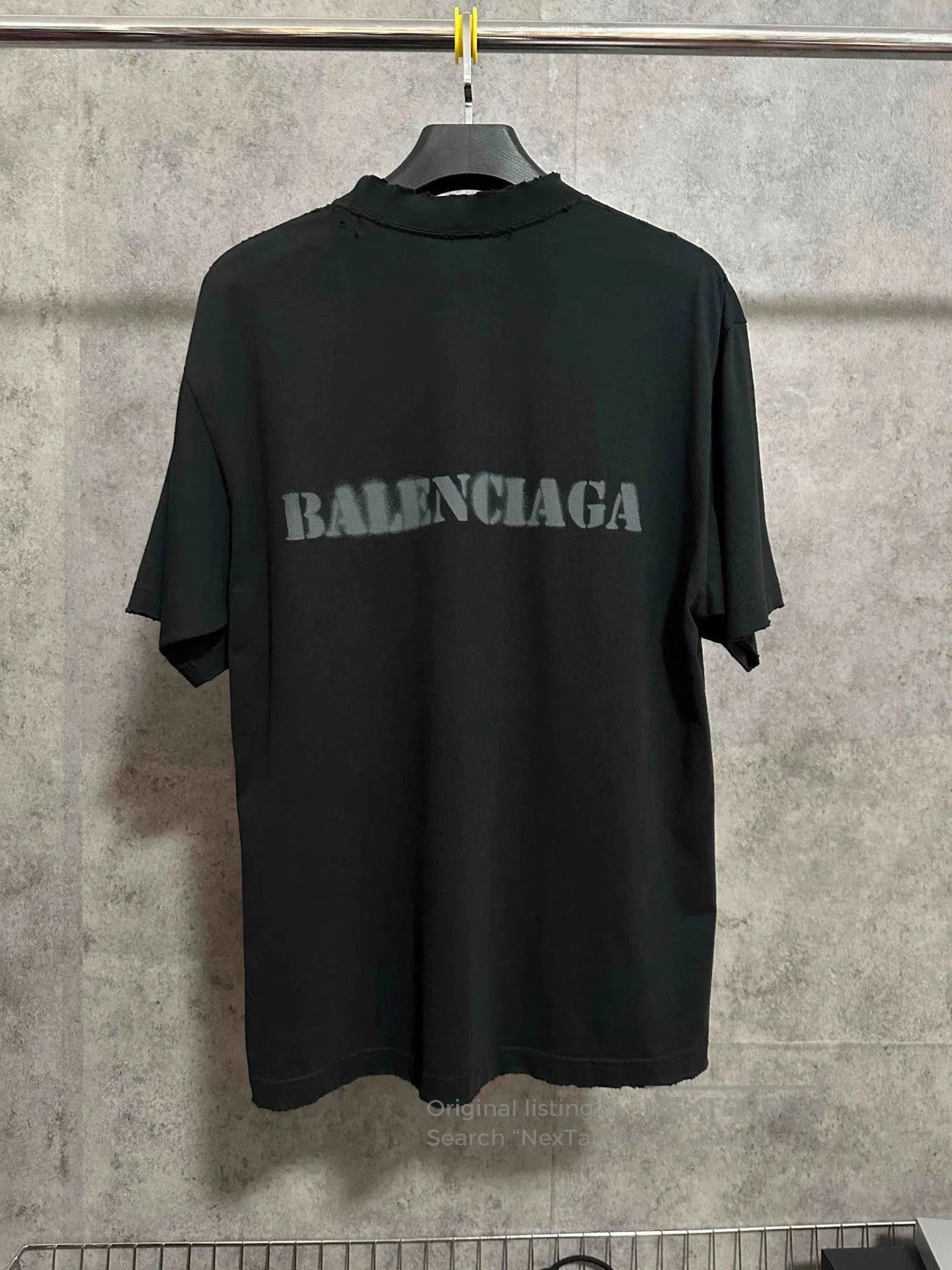 Balenciaga Balenciaga SS24 Logo Short Sleeve T-shirt. Size US XS / EU 42 / 0 - 4 Thumbnail