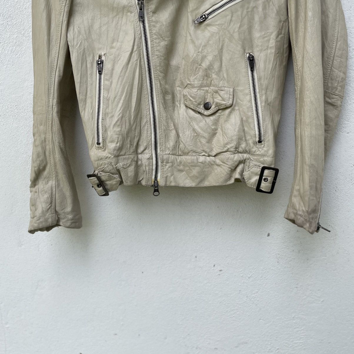 JACKROSE Vintage Jackrose Punk Rider Leather Jacket Size US S / EU 44-46 / 1 - 9 Thumbnail