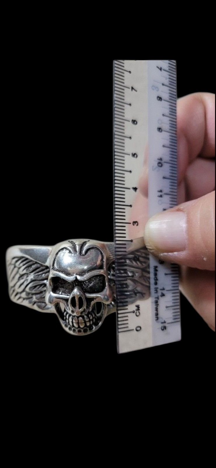 Kapital Vanbath Skull Biker Bone Cuff Size ONE SIZE - 5 Thumbnail